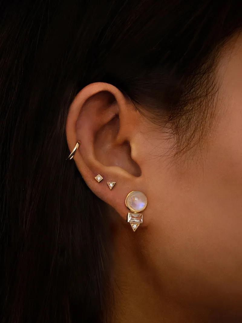 Cléo Rhombus Studs