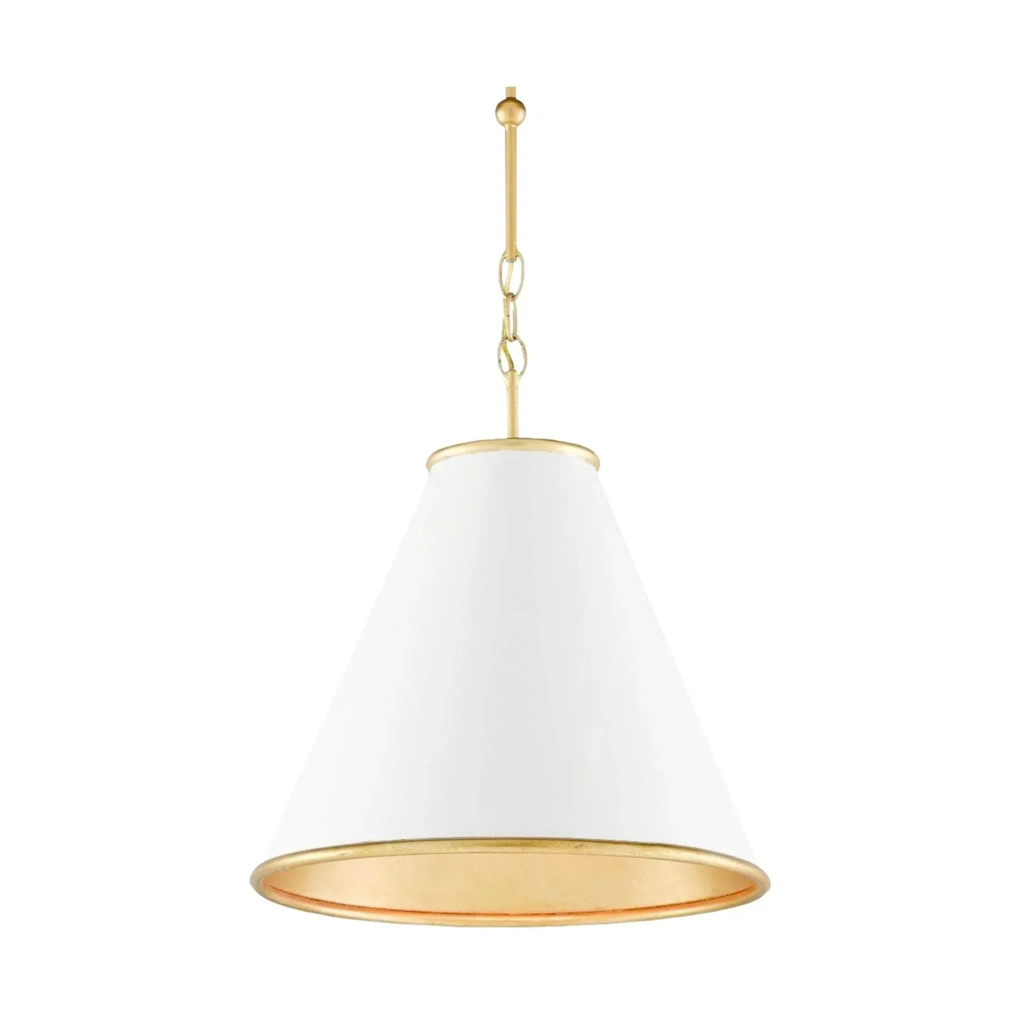 Contemporary Cone Shaped Pendant
