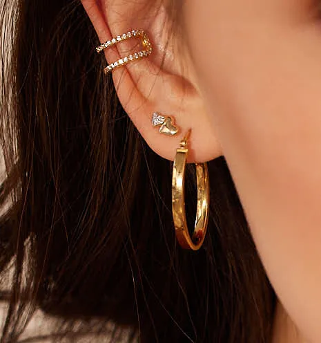 Heart Stud Earrings