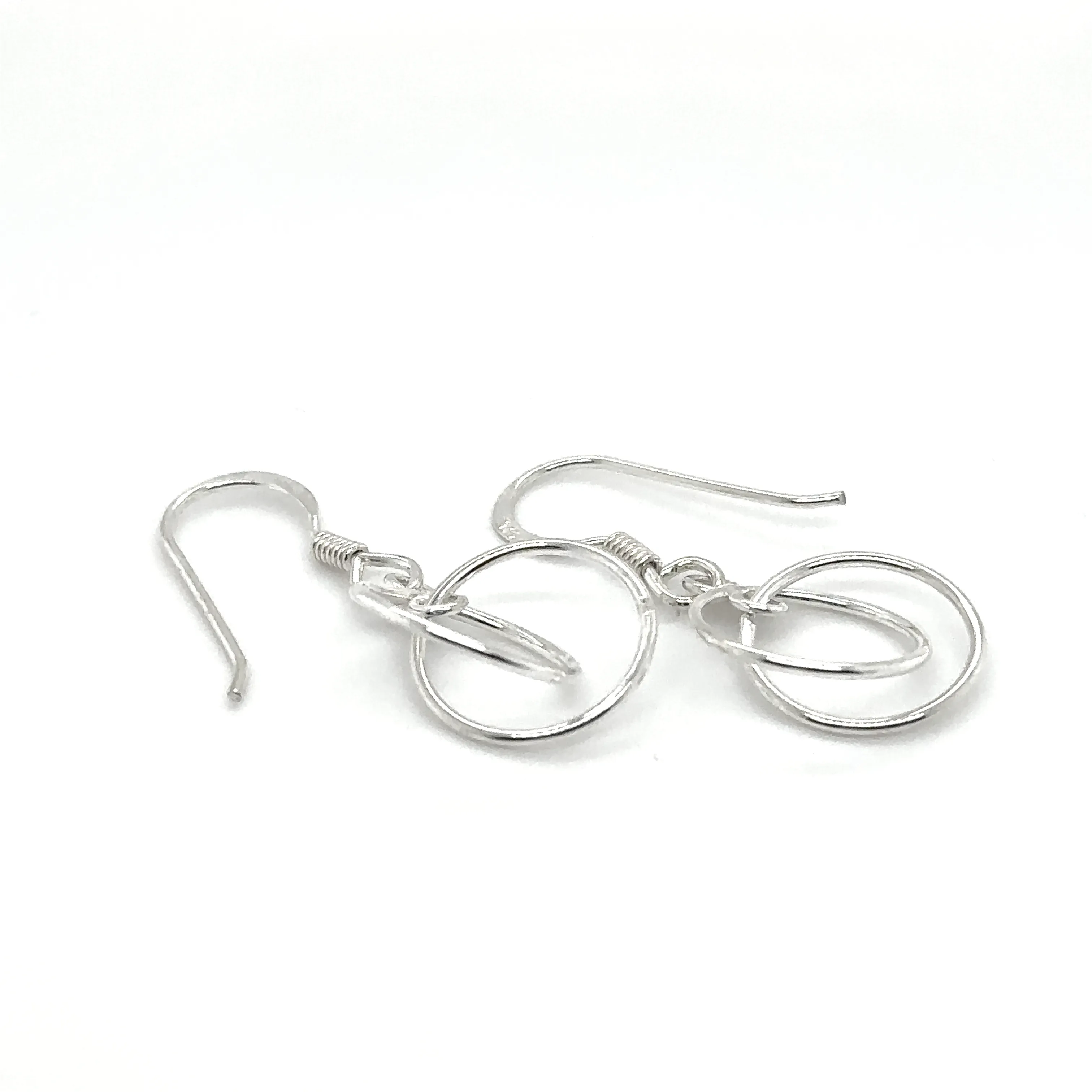 Interlinked Circle Earrings