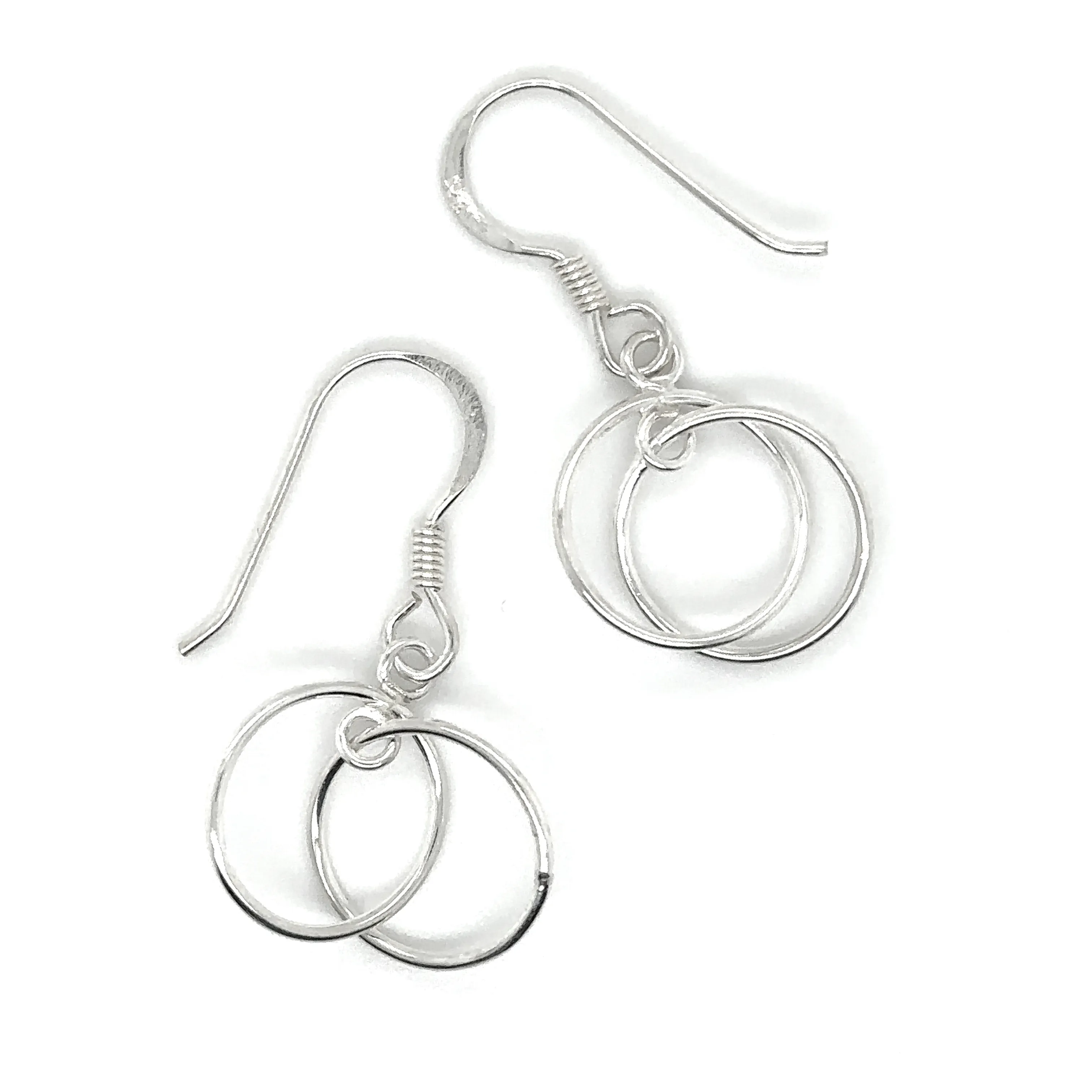 Interlinked Circle Earrings