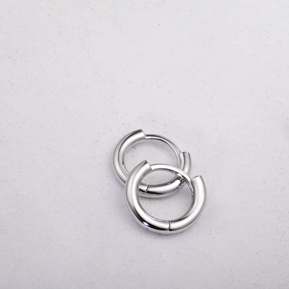 Minimalist Tiny Huggie Hoop Earrings