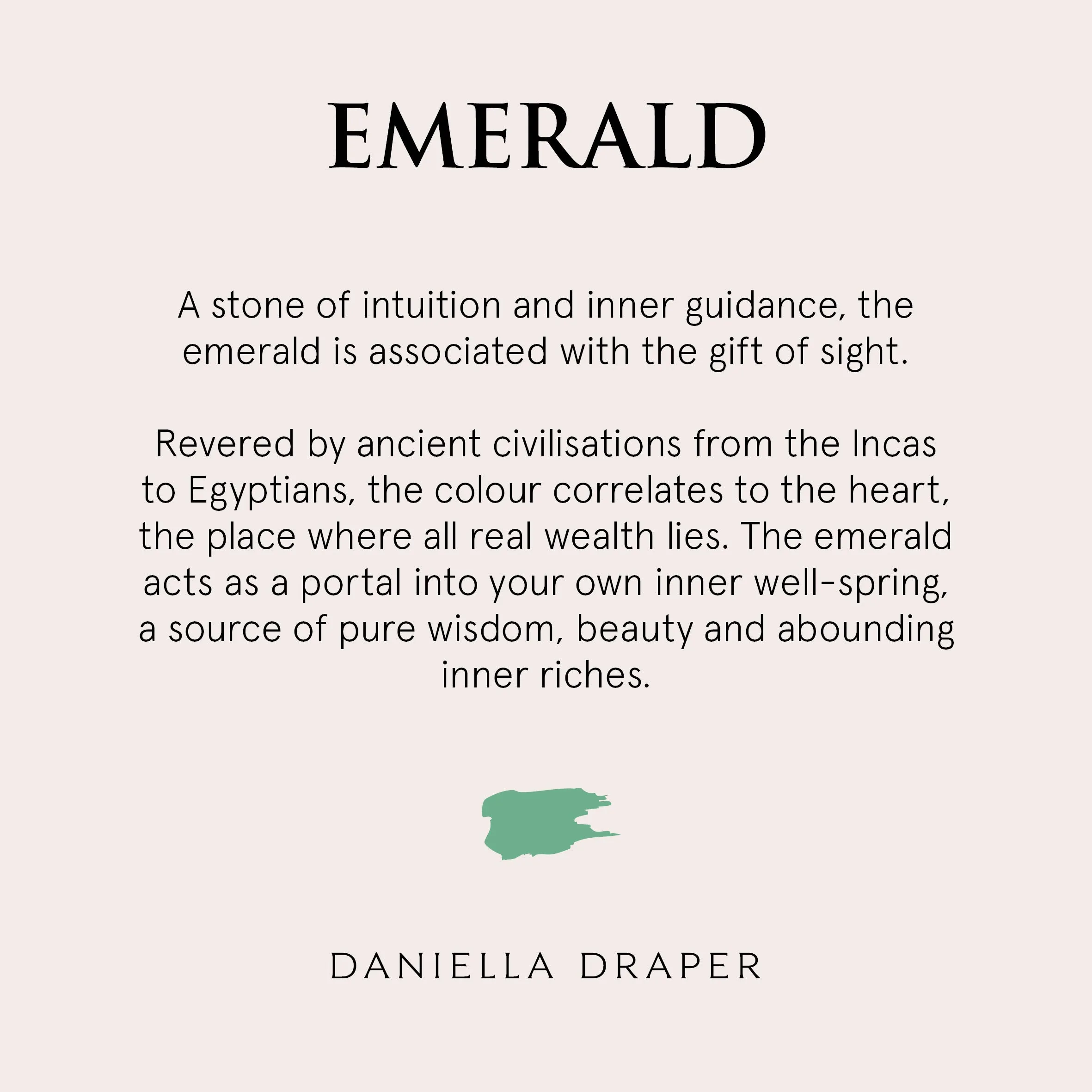 Silver Mini Gemini Horoscope & Emerald Birthstone Necklace