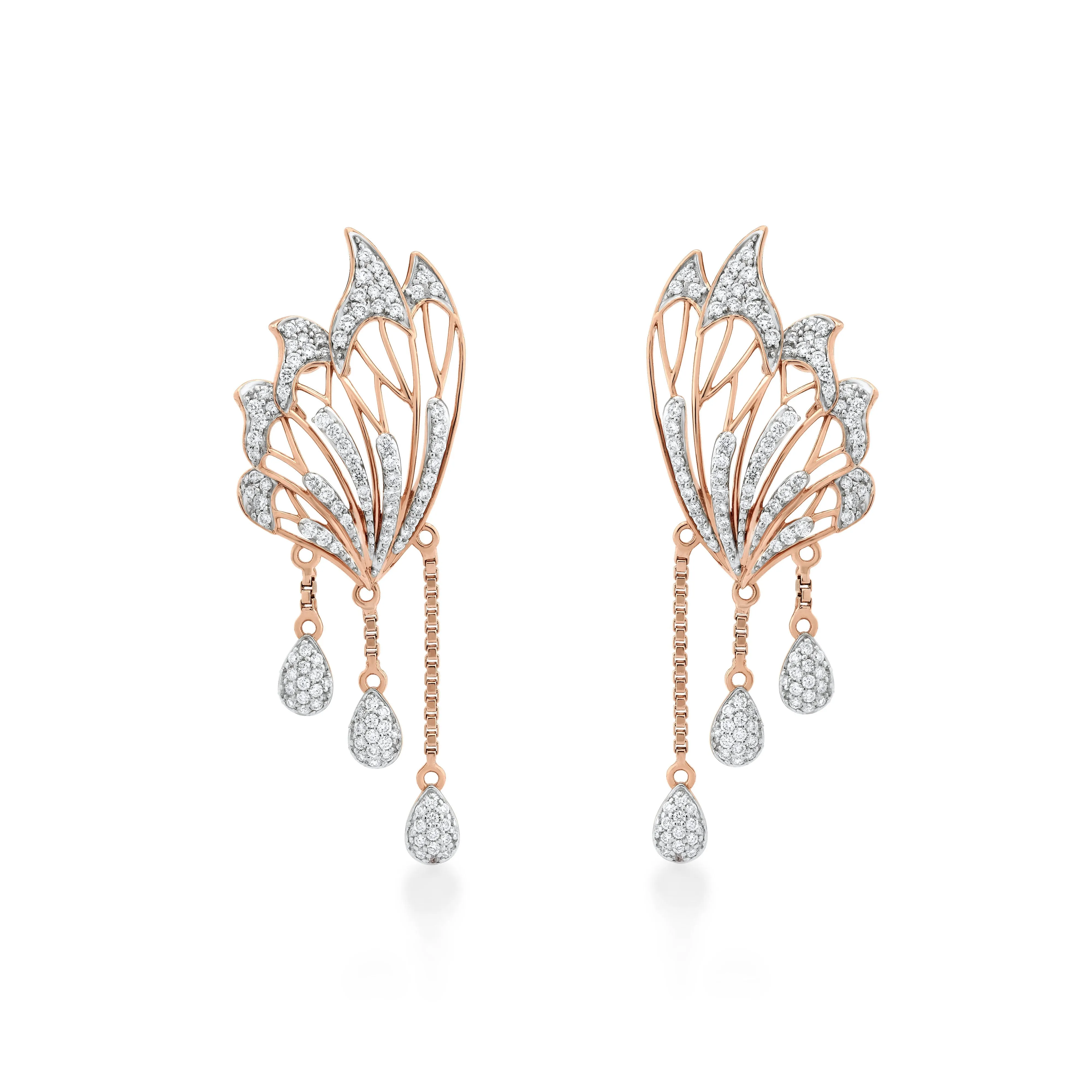 Skyward Bound Bouyant Diamond Earrings