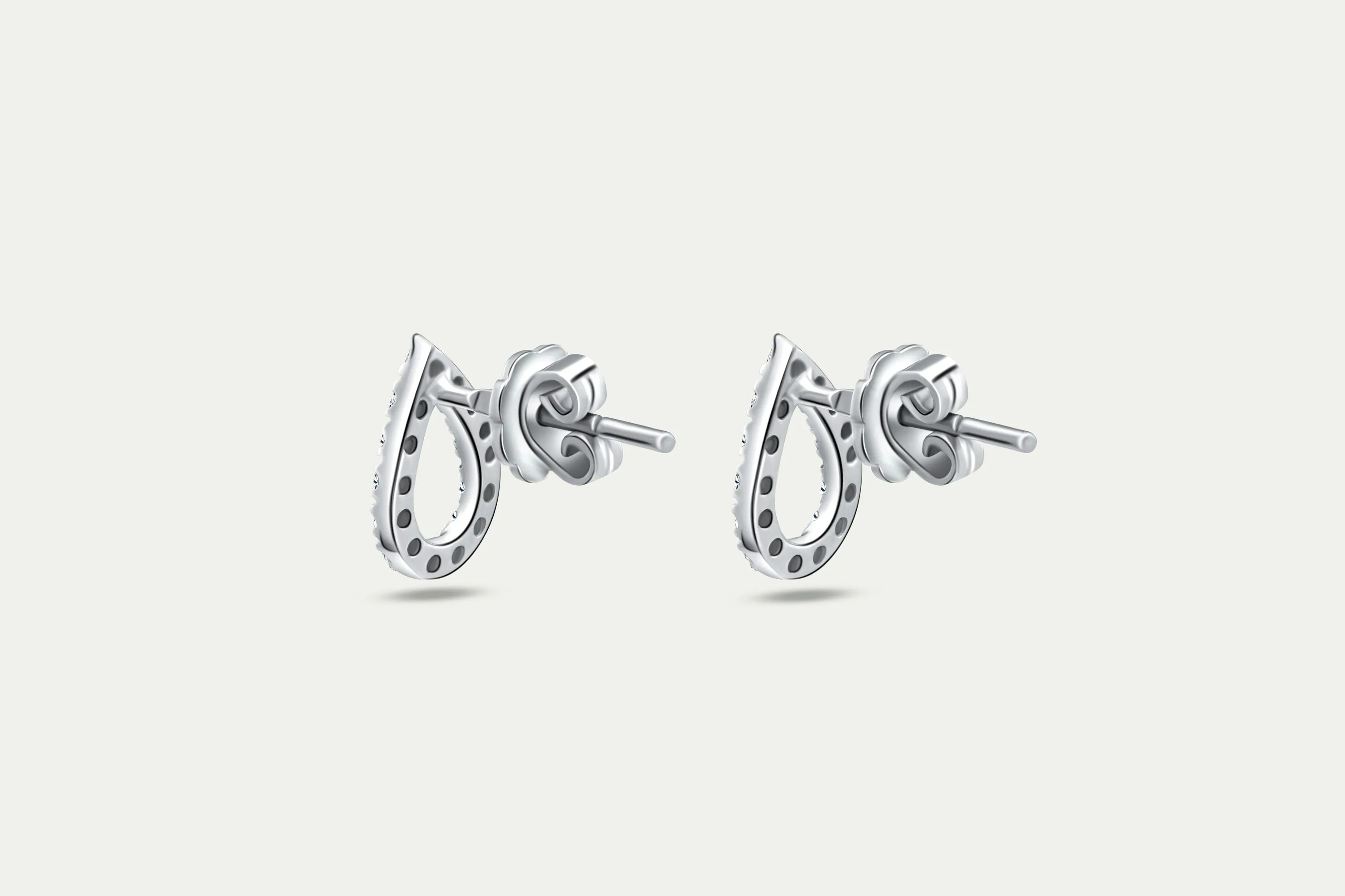 Teardrop Studs